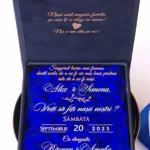 Cutie Cerere Nasi de Cununie Black Couture Blue Roses