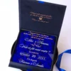 Cutie Cerere Nasi de Cununie Black Couture Blue Roses