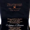 Cutie cerere nasi de cununie Black Couture Velvet