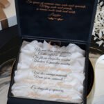 Cutie pentru nasi "Black Couture" Roses
