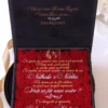Cutie Cerere Nasi de Cununie Decorata cu Licheni Stabilizati