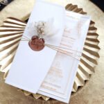 Invitatie de nunta "Pure White" Simplicity