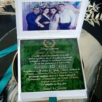 Invitatie de nunta in cutie Pure White Licheni