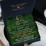 Invitatie de nunta in cutie Black Couture Licheni