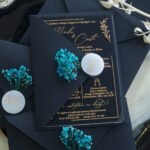 Invitatie de nunta "Black Couture" Simplicity