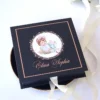 Cutie cerere nasi de botez Black Couture Licheni
