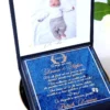 Cutie multumire nasi de botez Black Couture Licheni