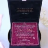 Cutie cerere nasi de botez Black Couture Licheni