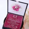 Cutie multumire nasi de botez Black Couture Licheni