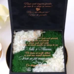 Cutie cerere nasi de cununie Black Couture Licheni&Hortensie