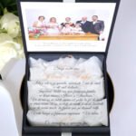 Cutie cadou pentru nasi aniversare nunta "Black Couture" Roses