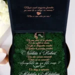 Cutie cerere nasi de cununie Black Couture Licheni