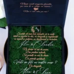 Cutie cerere nasi de cununie Black Couture Licheni