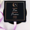 Cutie cerere nasi de cununie Black Couture Licheni