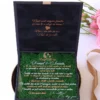 Cutie multumire nasi de cununie Black Couture Licheni
