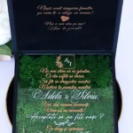 Cutie cerere nasi de cununie Black Couture Licheni