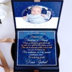 Cutie multumire nasi de botez "Black Couture" Licheni