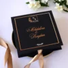 Cutie Cerere Nasi de Cununie Black Couture White Roses