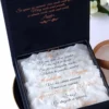 Cutie Cerere Nasi de Cununie Black Couture White Roses