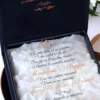Cutie Cerere Nasi de Cununie Black Couture White Roses