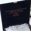 Cutie Cerere Nasi de Cununie Black Couture White Roses