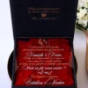 Cutie cerere nasi de cununie Black Couture Red Roses