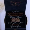 Cutie cerere nasi de cununie Black Couture Velvet