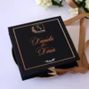 Cutie cerere nasi de cununie Black Couture Red Roses