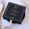 Cutie cerere nasi de cununie Black Couture White Roses