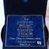Cutie cerere nasi de botez Black Couture Licheni