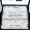 Cutie cerere nasi de cununie Black Couture White Roses