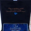 Cutie cerere nasi de botez Black Couture Licheni