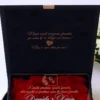 Cutie cerere nasi de cununie Black Couture Red Roses