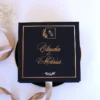 Cutie cerere nasi de cununie Black Couture Velvet