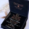 Cutie cerere nasi de cununie Black Couture Velvet