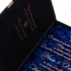 Black Couture Majesté Speciale No.2, cutie in editie speciala pentru cererea nasilor de cununie, decorata cu hortensie criogenata si catifea premium