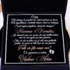 Cutie cerere nasi de botez Black Couture Velvet