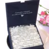 Cutie Cerere Nasi de Cununie Black Couture Hortensie