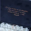 Cutie cere nasi de cununie Black Couture Hortensie