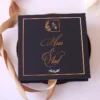 Cutie cere nasi de cununie Black Couture Hortensie