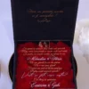 Cutie cerere nasi de cununie Black Couture Red Roses