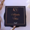 Cutie cerere nasi de cununie Black Couture Red Roses