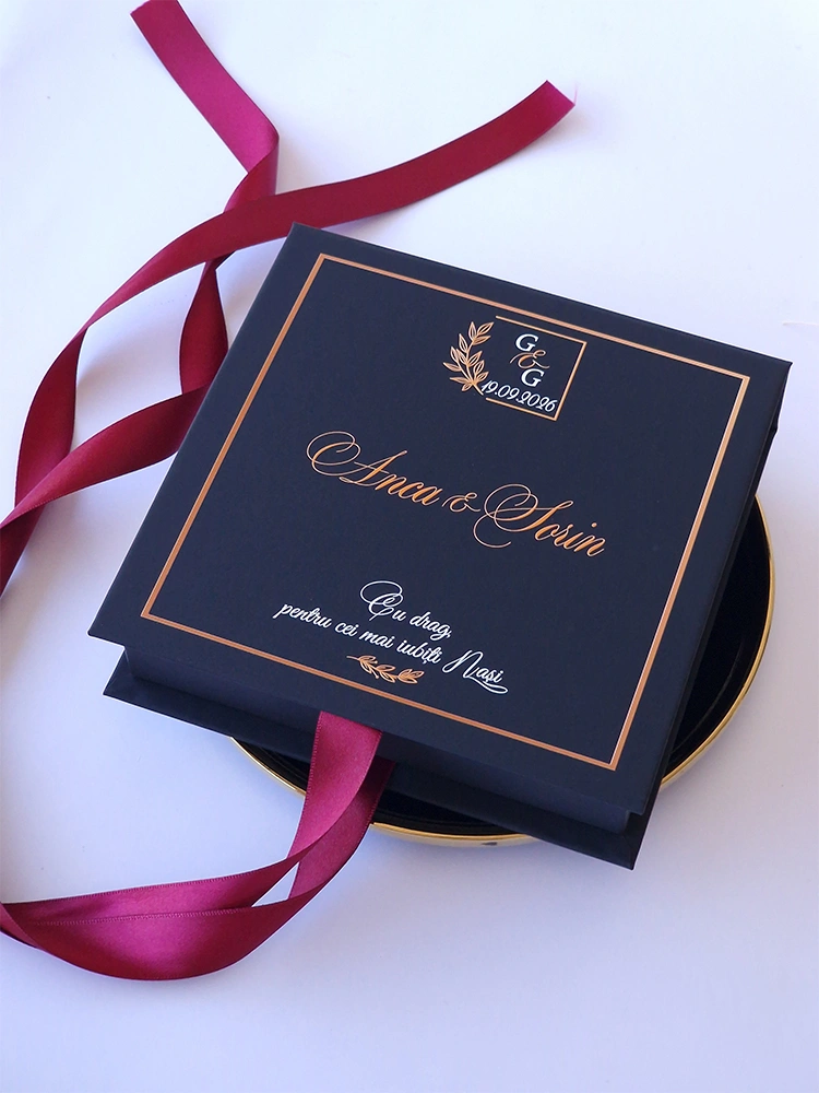 Cutie cerere nasi de cununie Black Couture Licheni Cutie cerere nasi de cununie Black Couture Licheni