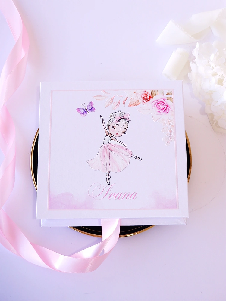 Cutie Cerere Nasi de Botez Pure White Roses Cutie Cerere Nasi de Botez Pure White Roses