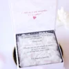 Cutie Cerere Nasi de Botez Pure White Roses